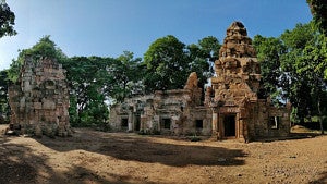 Archaeologist Alison Carter is returning to the Prasat Basaet temple near Ankgor Wat in Cambodia.