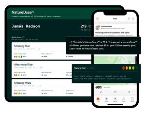 A new app developed at the UO uses technology to help users quantify their time in nature and maximize the benefits.