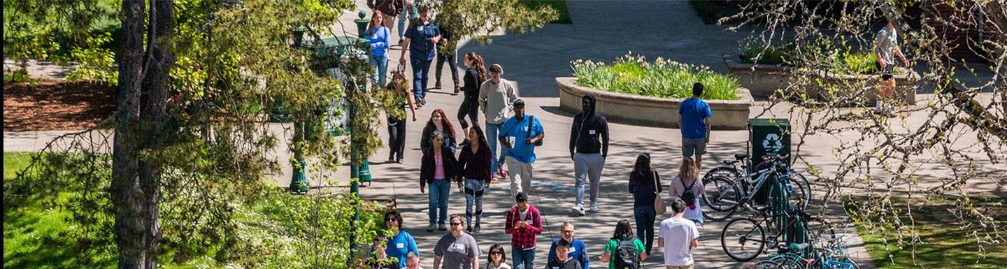 Students outside