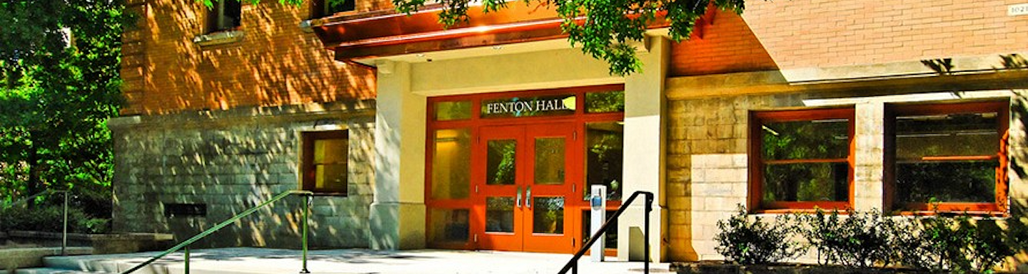 Fenton hall, University of Oregon