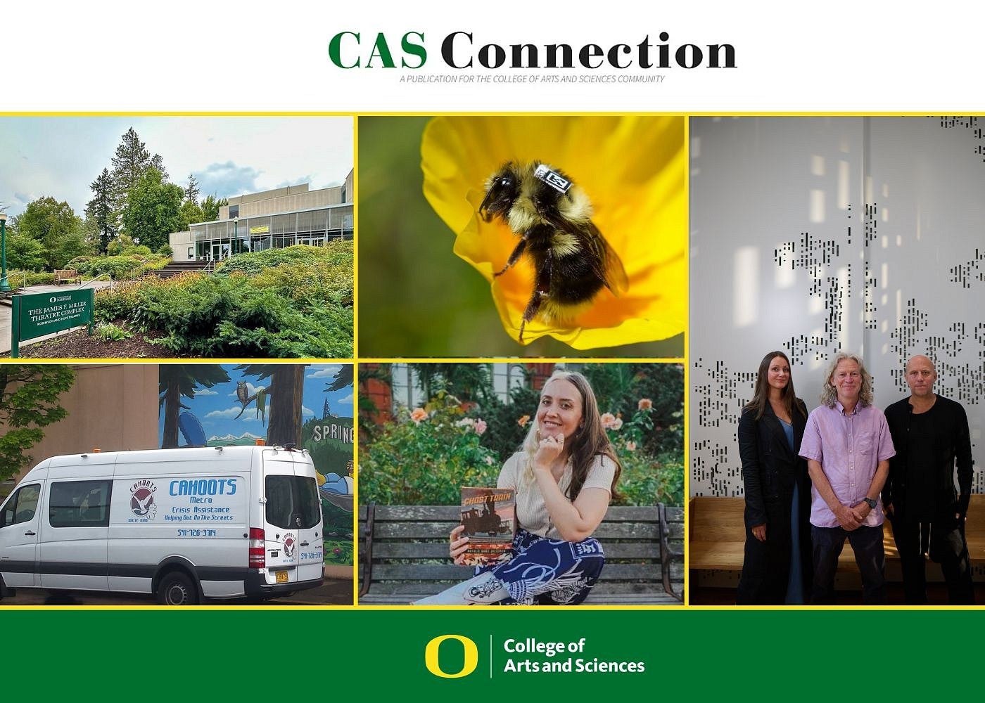 a collage of photos for CAS Connection