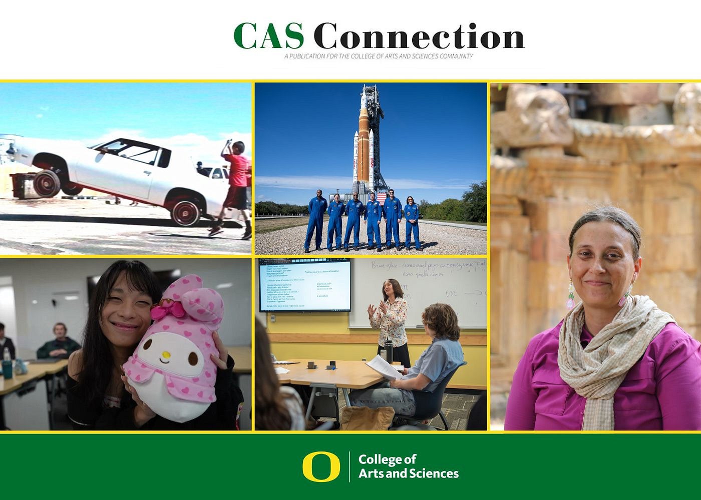 a collage of images from the March 2026 CAS Connection