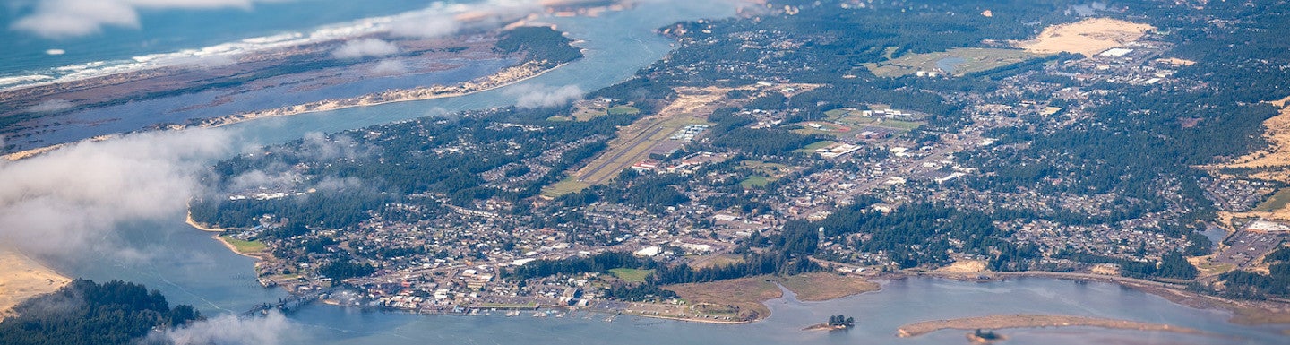 Geographic overhead view