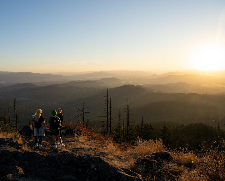 Spencer butte sunrise