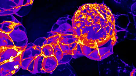 fruit fly brain closeup image