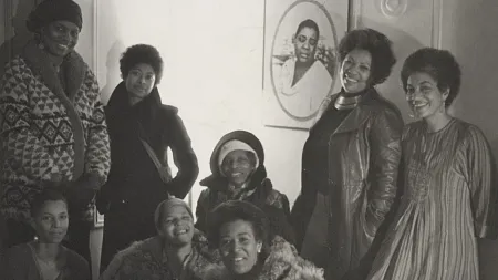 Women of the Black feminist group The Sisterhood