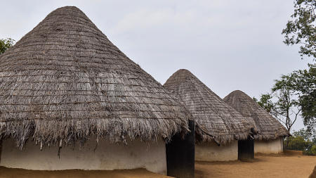 Hay houses in India