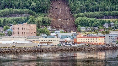 landslide in alaska