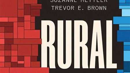 a book cover saying Rural Versus