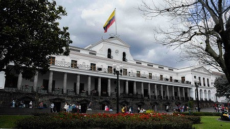 capitol in Ecuador
