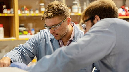 UO scientist Carl Brozek joins Nobel winner in Japan using the “molecular sponges” his lab creates.