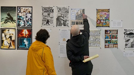 a comics gallery