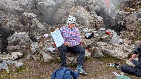 Mia Luscher, Earth Sciences and Climate Studies student