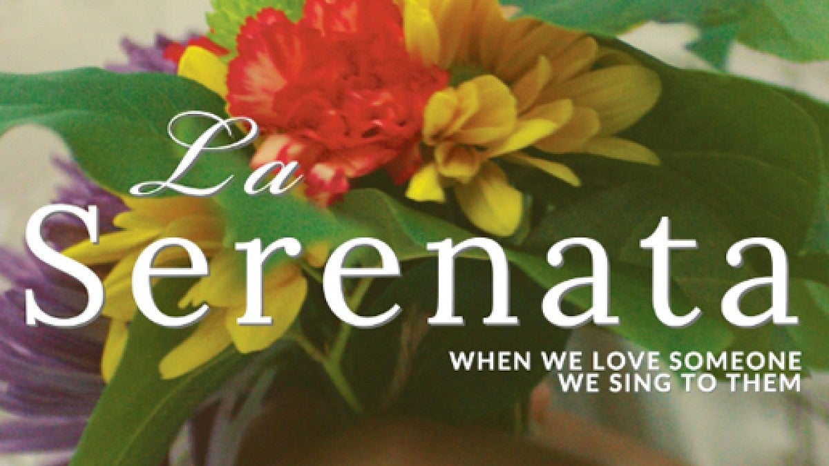 Poster for short film 'La Serenata'