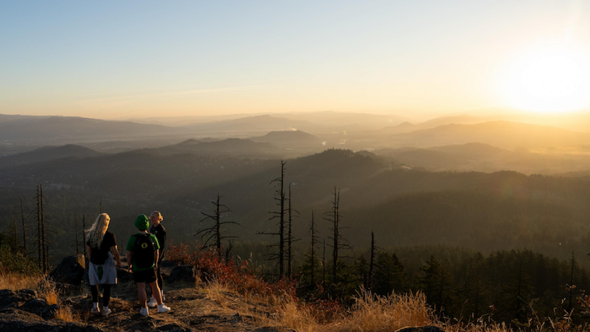Spencer butte sunrise