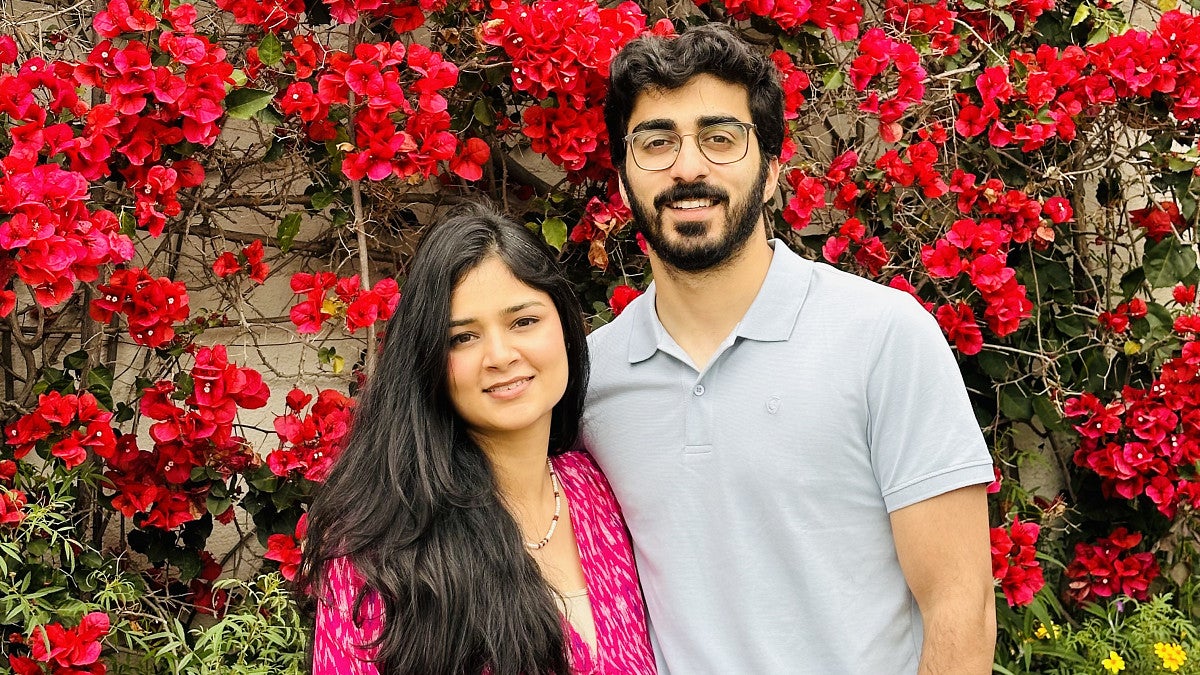 Aliza Lisan and Hammad Ather studied in the computer science doctoral program in the School of Computer and Data Sciences in the College of Arts and Sciences.