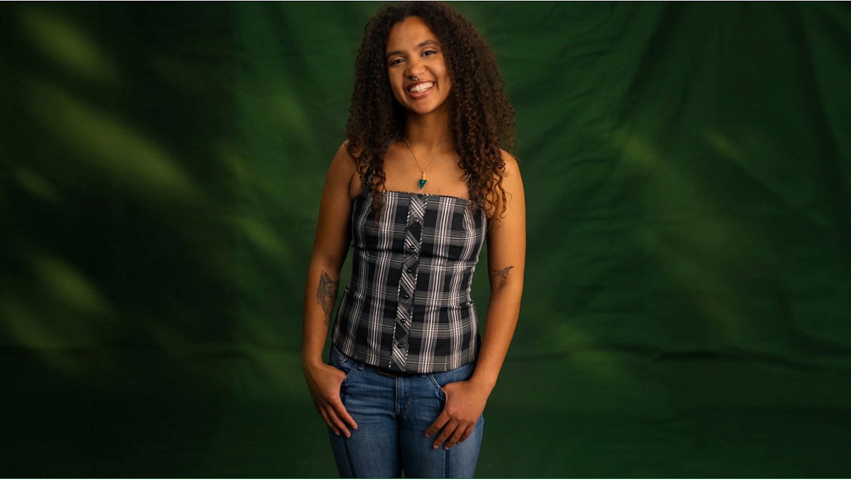 angelique allen poses for a photo