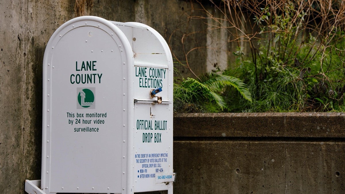 a ballot box 