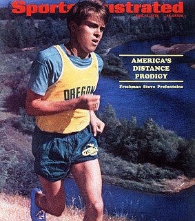 Sports Illustrated cover Prefontaine