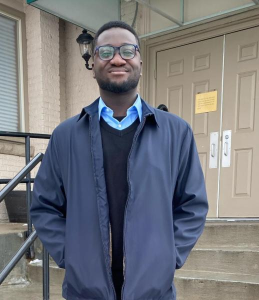 Portrait of Derrick Owusu